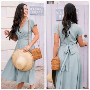 Gal Meets Glam Seraphina Wrap Dress NWT